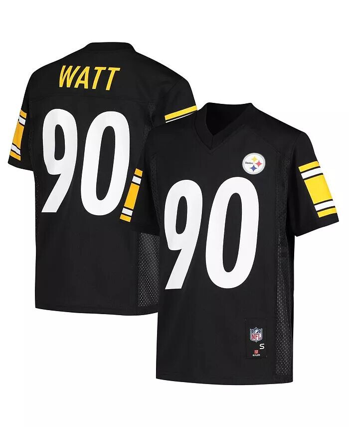 Большие мальчики и девочки Т . Реплика игрока Watt Black Pittsburgh Steelers Outerstuff, черный
Большие мальчики и девочки Т . Реплика игрока Watt Black Pittsburgh Steelers Outerstuff, черный