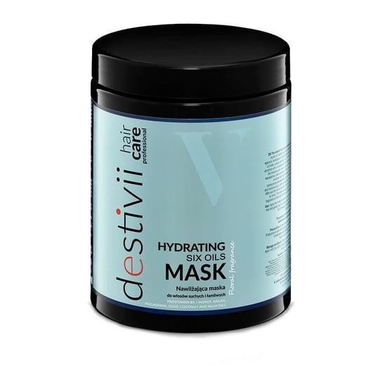 Увлажняющая маска для сухих и ломких волос шесть масел 1000мл Destivii Hydrating Mask
Увлажняющая маска для сухих и ломких волос шесть масел 1000мл Destivii Hydrating Mask