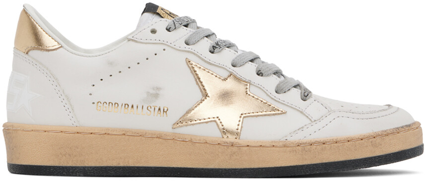 Бело-золотые кроссовки со звездами Golden Goose, Желтый, Бело-золотые кроссовки со звездами Golden Goose
Бело-золотые кроссовки со звездами Golden Goose, Желтый, Бело-золотые кроссовки со звездами Golden Goose