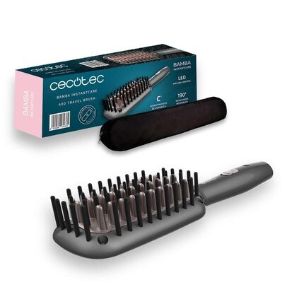 Щетка-выпрямитель для волос Cecotec Bamba InstantCare 400 Travel с керамическим покрытием - Максимальная температура 190°C - Разглаживает без потери объема - Кабель на 360° - Светодиодный дисплей - Керамическое покрытие
Щетка-выпрямитель для волос Cecotec Bamba InstantCare 400 Travel с керамическим покрытием - Максимальная температура 190°C - Разглаживает без потери объема - Кабель на 360° - Светодиодный дисплей - Керамическое покрытие