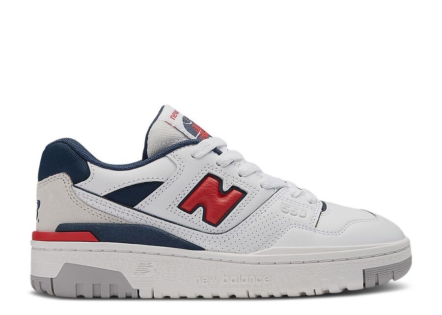 Кроссовки New Balance New Balance 550 Little Kid, цвет White Navy True Red
Кроссовки New Balance New Balance 550 Little Kid, цвет White Navy True Red