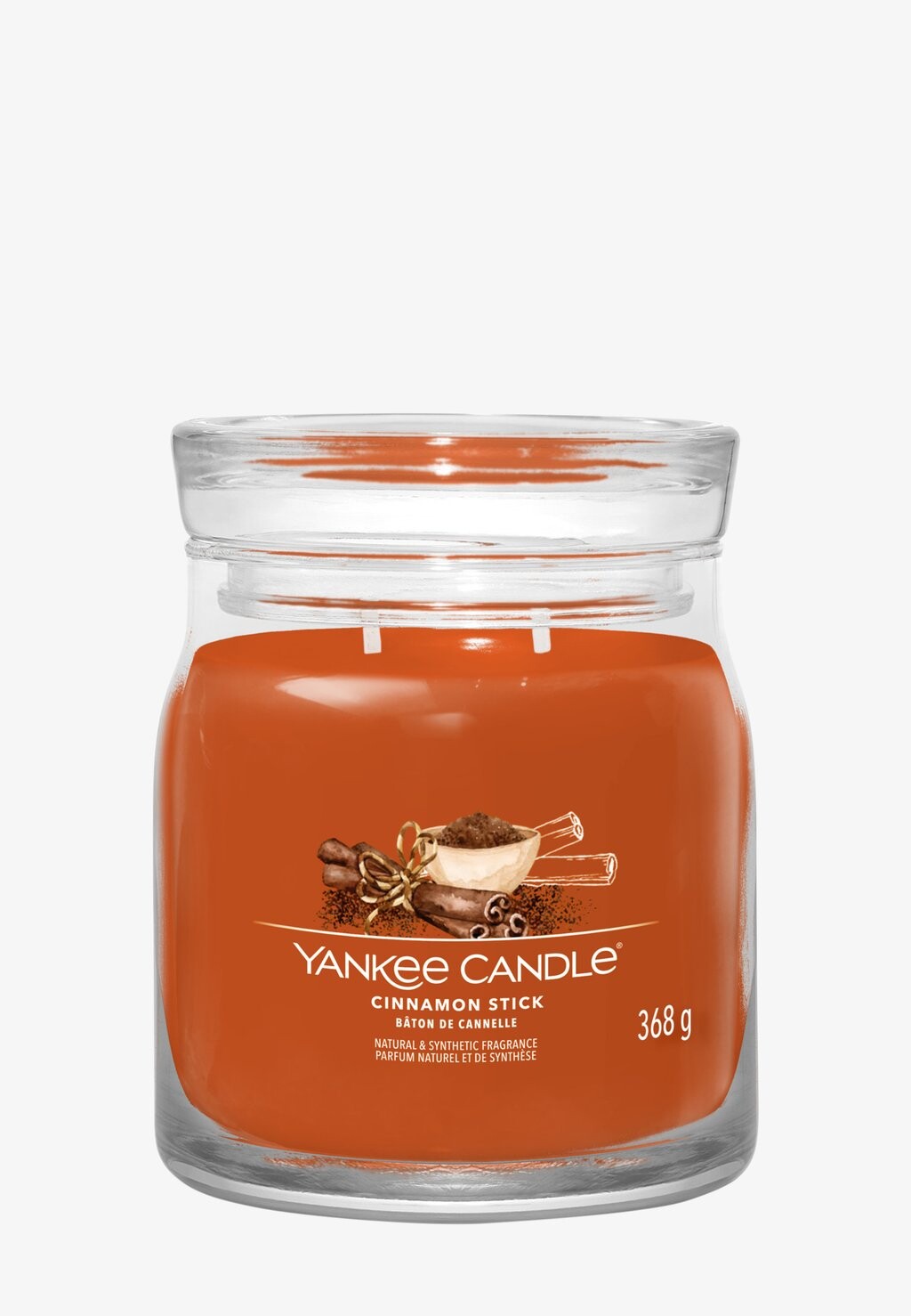 Ароматическая свеча Signature Medium Jar Cinnamon Stick Yankee Candle, цвет orange
Ароматическая свеча Signature Medium Jar Cinnamon Stick Yankee Candle, цвет orange