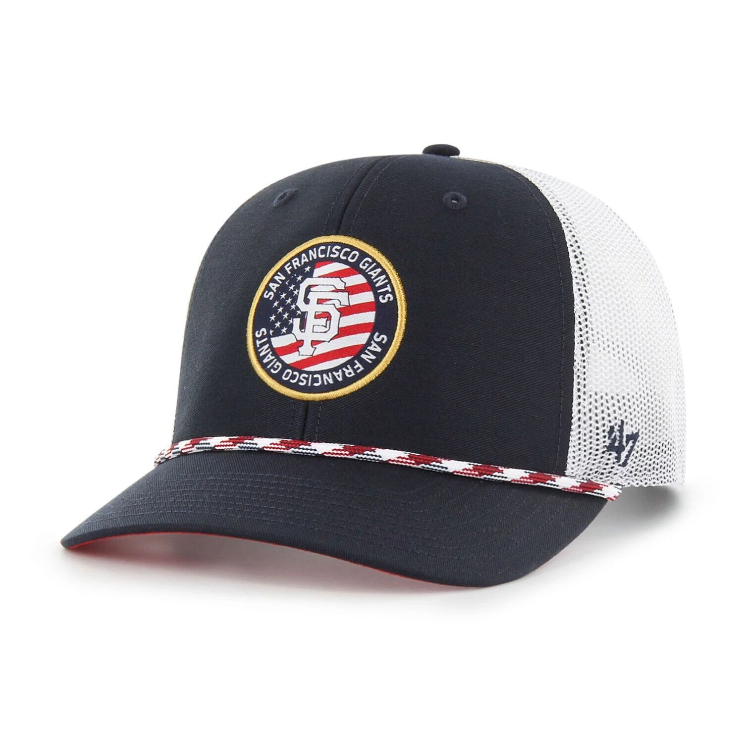 Мужская регулируемая шляпа темно-синего цвета '47 San Francisco Giants Union с нашивкой Trucker
Мужская регулируемая шляпа темно-синего цвета '47 San Francisco Giants Union с нашивкой Trucker