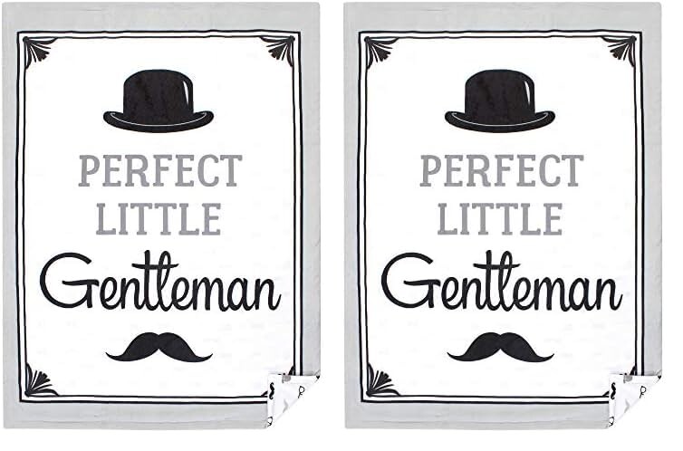 Детское плюшевое норковое одеяло Hudson Baby унисекс, Perfect Gentlemen, один размер (2 шт. в упаковке), Perfect Gentlemen
Детское плюшевое норковое одеяло Hudson Baby унисекс, Perfect Gentlemen, один размер (2 шт. в упаковке), Perfect Gentlemen