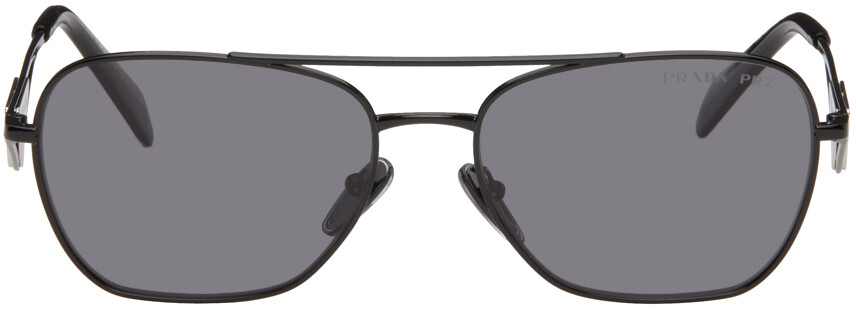Черные солнцезащитные очки с треугольным логотипом Prada Eyewear, цвет Black/Yellow
Черные солнцезащитные очки с треугольным логотипом Prada Eyewear, цвет Black/Yellow