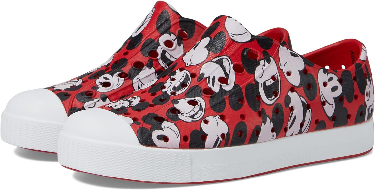 Кроссовки Jefferson Disney Print Native Shoes Kids, цвет Torch Red/Shell White/Mickey Potraits All Over Print
Кроссовки Jefferson Disney Print Native Shoes Kids, цвет Torch Red/Shell White/Mickey Potraits All Over Print