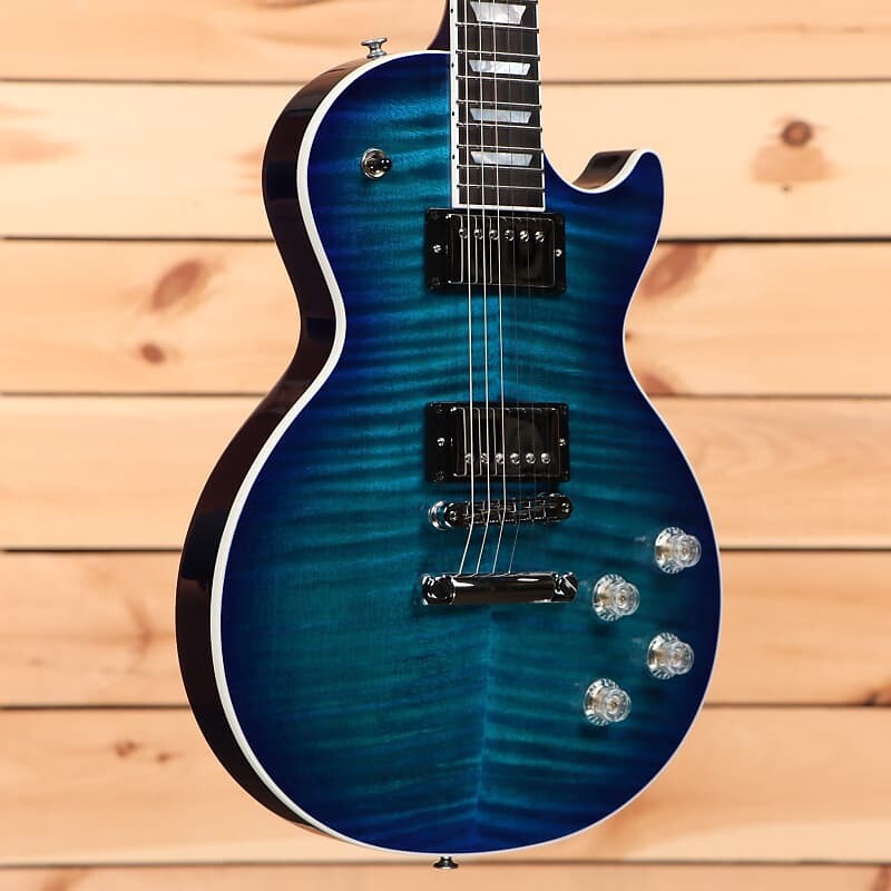 Электрогитара Gibson Les Paul Modern Figured - Cobalt Burst - 227730165 - PLEK'd
Электрогитара Gibson Les Paul Modern Figured - Cobalt Burst - 227730165 - PLEK'd