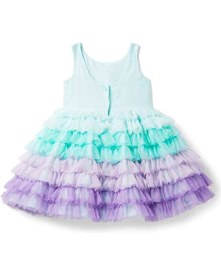 Платье Janie and Jack Little Mermaid Tulle Layered Dress, цвет Multicolor
Платье Janie and Jack Little Mermaid Tulle Layered Dress, цвет Multicolor