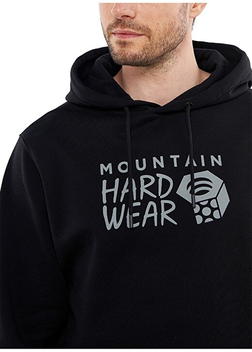 Черная мужская толстовка с воротником с капюшоном Mountain Hardwear, Черный
Черная мужская толстовка с воротником с капюшоном Mountain Hardwear, Черный
