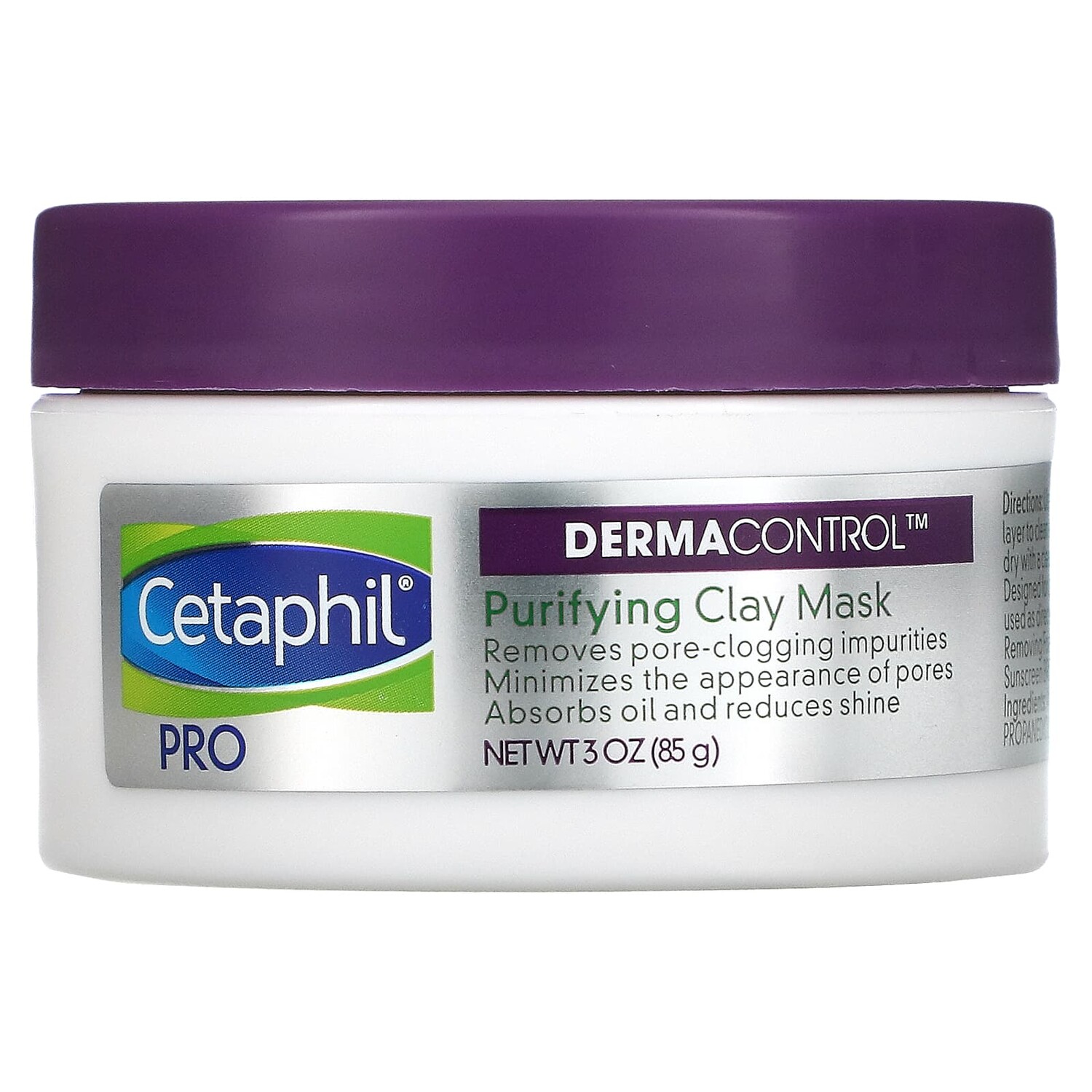 Pro Derma Control, косметическая маска с очищающей глиной, 85 г (3 унции), Cetaphil
Pro Derma Control, косметическая маска с очищающей глиной, 85 г (3 унции), Cetaphil