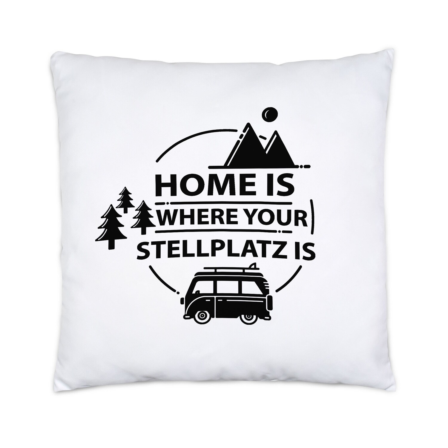 Кемпинговая подушка с надписью «Lustig Home is the Pitch» Geschenk Camper Womo Motorhome 40 x 40 см
Кемпинговая подушка с надписью «Lustig Home is the Pitch» Geschenk Camper Womo Motorhome 40 x 40 см