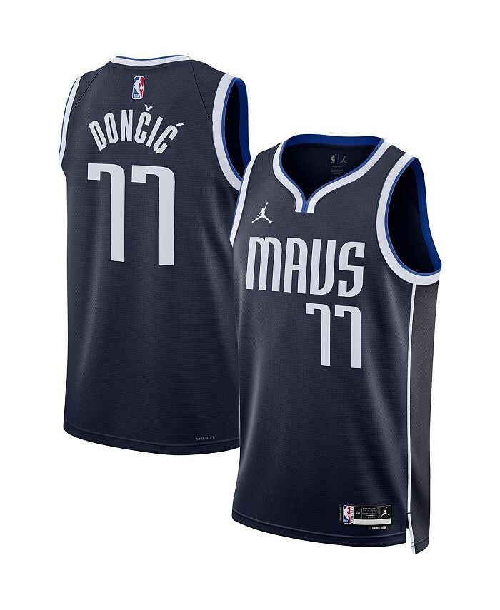 Мужской бренд Luka Doncic Navy Dallas Mavericks 2022/23 Statement Edition Swingman Jersey Jordan, цвет Navy
Мужской бренд Luka Doncic Navy Dallas Mavericks 2022/23 Statement Edition Swingman Jersey Jordan, цвет Navy