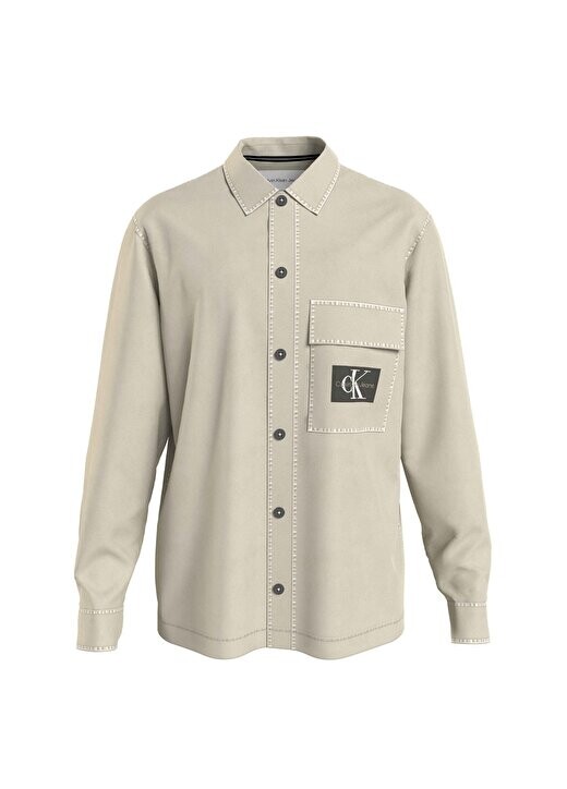 Нормальная светло-серая однотонная мужская рубашка J30J324610PED Calvin Klein Jeans, светло-серый
Нормальная светло-серая однотонная мужская рубашка J30J324610PED Calvin Klein Jeans, светло-серый