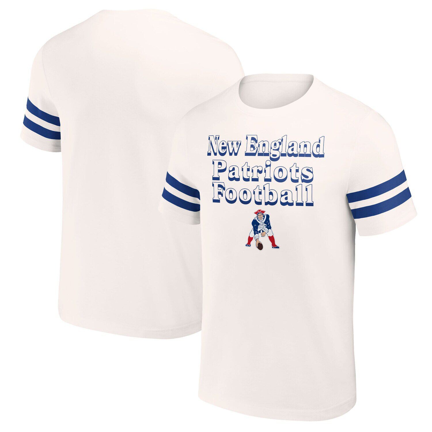 Мужская винтажная футболка NFL x Darius Rucker Collection от Fanatics Cream New England Patriots
Мужская винтажная футболка NFL x Darius Rucker Collection от Fanatics Cream New England Patriots