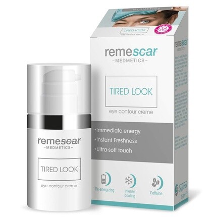 Tired Look 15 мл - Крем с кофеином против опухших глаз - Крем для уставших глаз - Антивозрастной крем для глаз от тонких линий и морщин - Охлаждающий увлажняющий крем для мужчин и женщин - Кофеин, Remescar
Tired Look 15 мл - Крем с кофеином против опухших глаз - Крем для уставших глаз - Антивозрастной крем для глаз от тонких линий и морщин - Охлаждающий увлажняющий крем для мужчин и женщин - Кофеин, Remescar