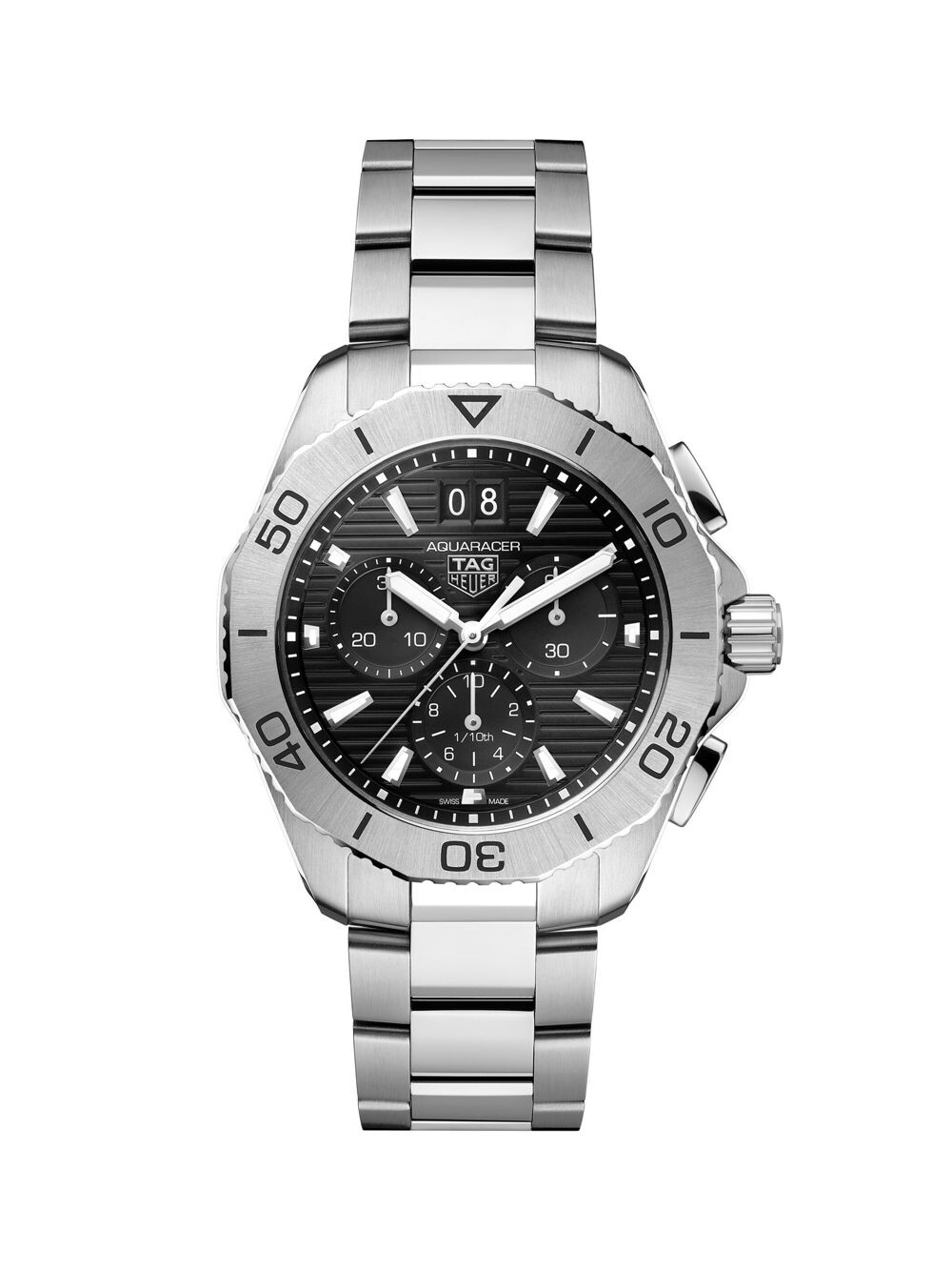 Часы Aquaracer Professional 200 с браслетом из нержавеющей стали TAG Heuer, черный
Часы Aquaracer Professional 200 с браслетом из нержавеющей стали TAG Heuer, черный