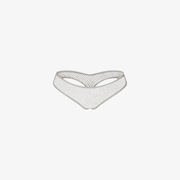 Трусики-стринги средней посадки SKIMS x Swarovski, украшенные кристаллами эластичной ткани Skims, серебряный
Трусики-стринги средней посадки SKIMS x Swarovski, украшенные кристаллами эластичной ткани Skims, серебряный