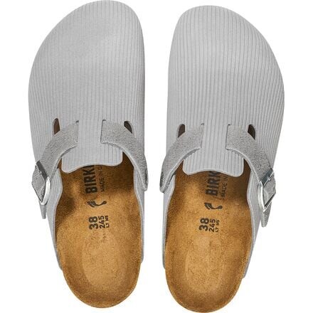 Бостонские замшевые сабо мужские Birkenstock, цвет Corduroy Stone Coin Suede
Бостонские замшевые сабо мужские Birkenstock, цвет Corduroy Stone Coin Suede