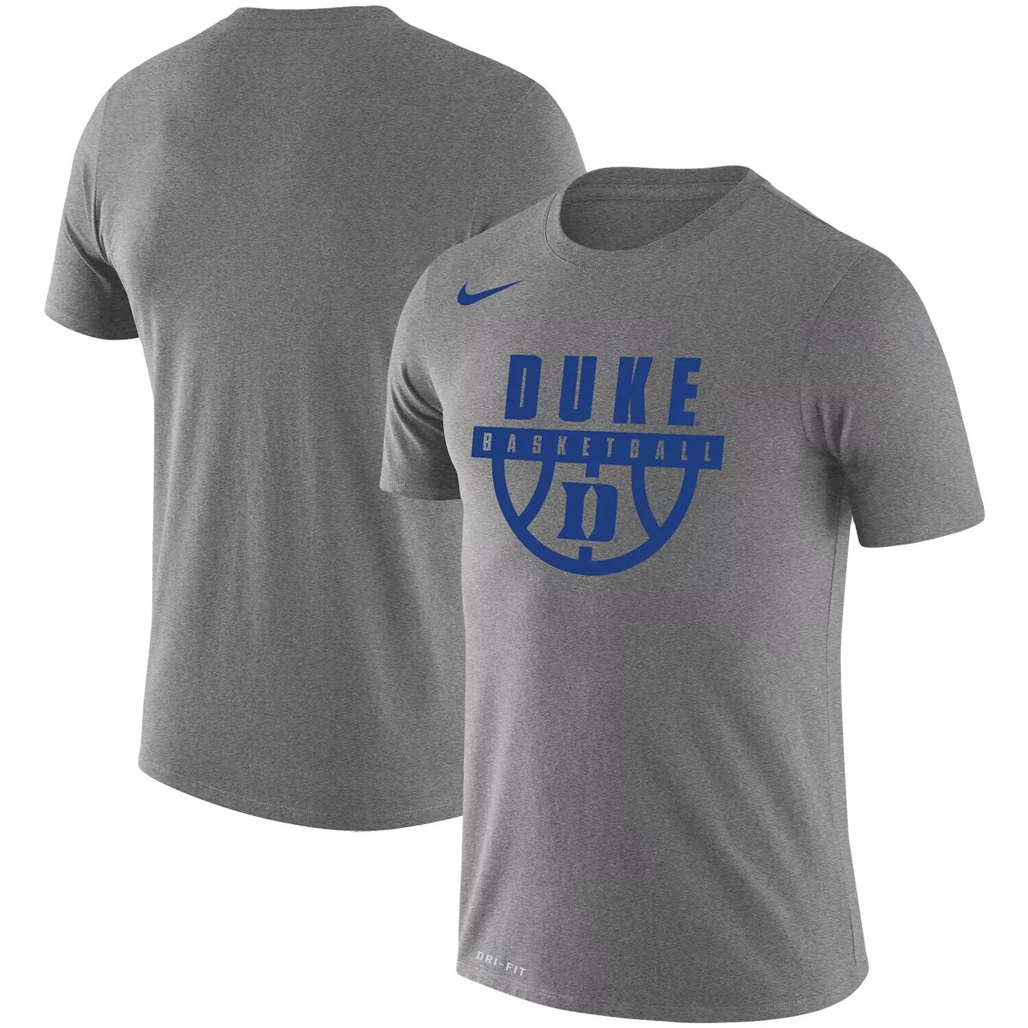 Мужская серая футболка с рисунком Duke Blue Devils Basketball Drop Legend Performance Nike, Серый
Мужская серая футболка с рисунком Duke Blue Devils Basketball Drop Legend Performance Nike, Серый