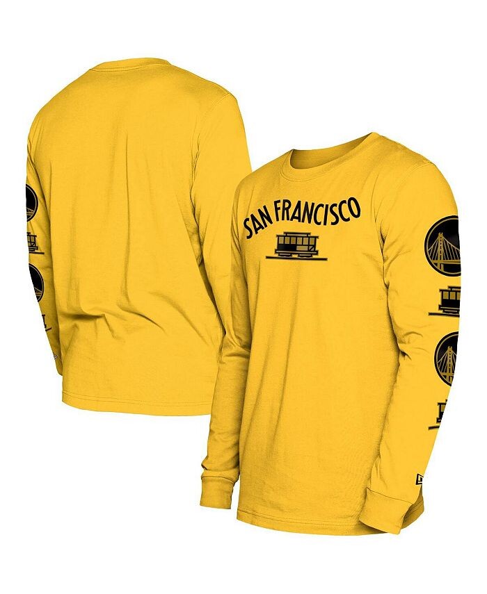 Мужская желтая футболка с длинным рукавом Golden State Warriors 2023/24 City Edition New Era, желтый
Мужская желтая футболка с длинным рукавом Golden State Warriors 2023/24 City Edition New Era, желтый
