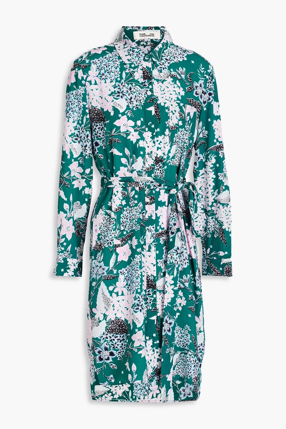 Платье-рубашка Prita из крепдешина с цветочным принтом DIANE VON FURSTENBERG, бензиновый
Платье-рубашка Prita из крепдешина с цветочным принтом DIANE VON FURSTENBERG, бензиновый