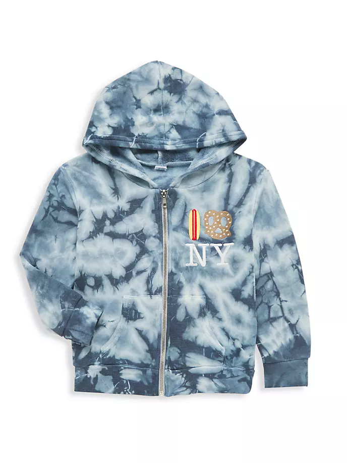 Толстовка с капюшоном Tie-Dye NY для малышей, маленьких детей и детей Piccoliny, черный
Толстовка с капюшоном Tie-Dye NY для малышей, маленьких детей и детей Piccoliny, черный