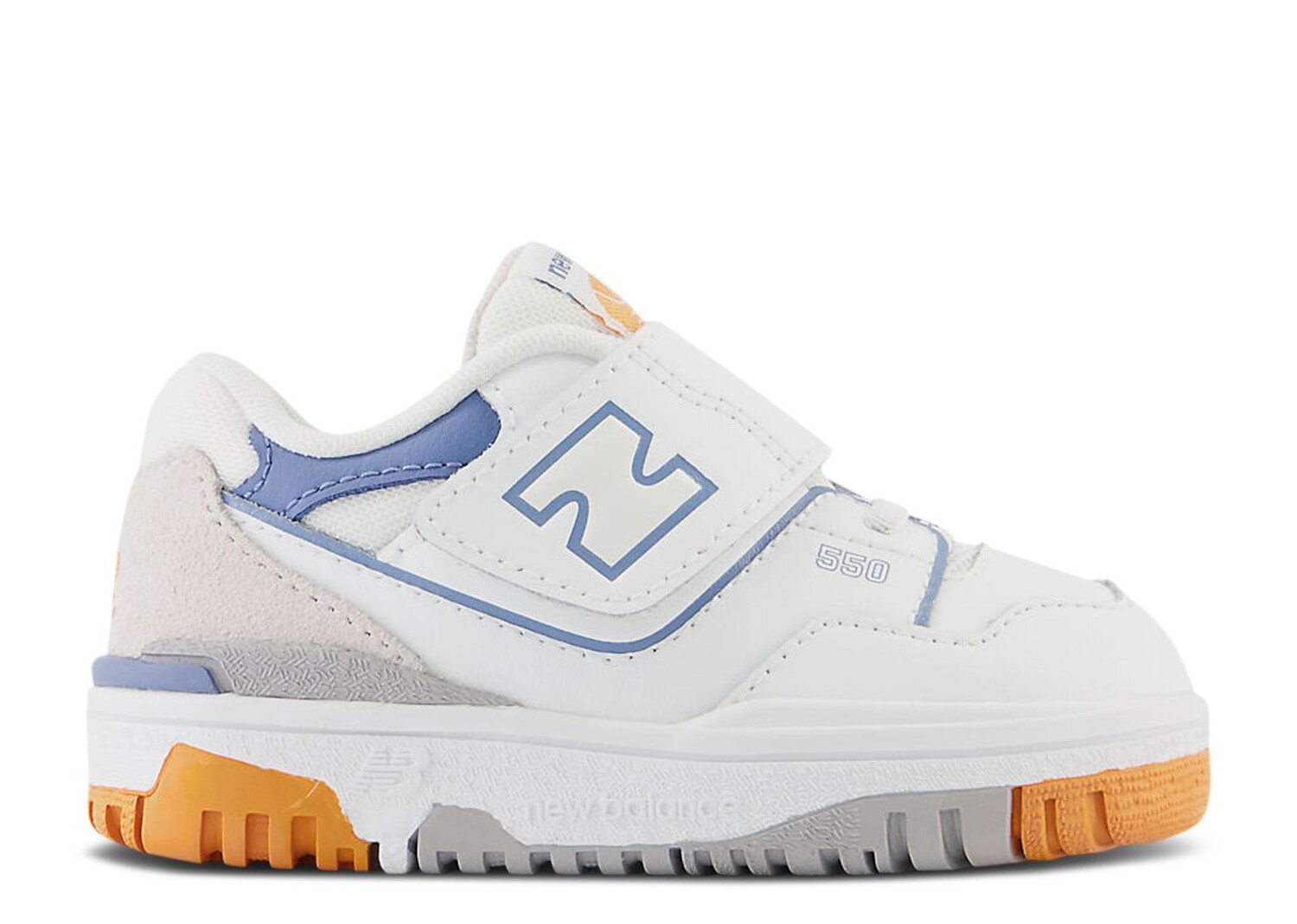 Кроссовки New Balance 550 Bungee Lace Top Strap Toddler 'White Mercury Blue', белый
Кроссовки New Balance 550 Bungee Lace Top Strap Toddler 'White Mercury Blue', белый