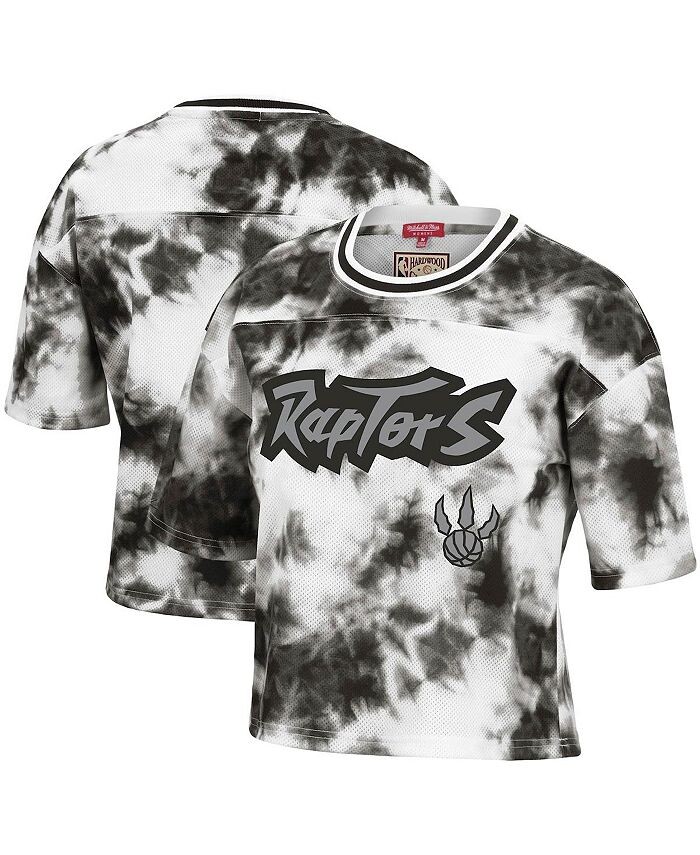 Женская черно-белая укороченная футболка Toronto Raptors Hardwood Classics с принтом тай-дай Mitchell & Ness, черный
Женская черно-белая укороченная футболка Toronto Raptors Hardwood Classics с принтом тай-дай Mitchell & Ness, черный
