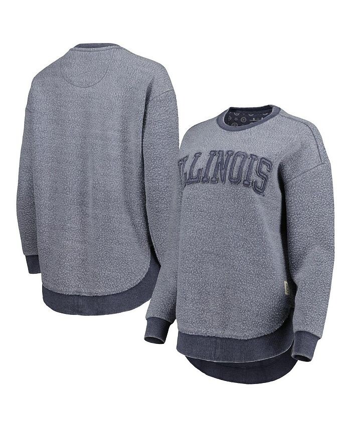 Женский свитер темно-синего цвета с потертостями Illinois Fighting Illini Ponchoville Pullover Pressbox, синий
Женский свитер темно-синего цвета с потертостями Illinois Fighting Illini Ponchoville Pullover Pressbox, синий