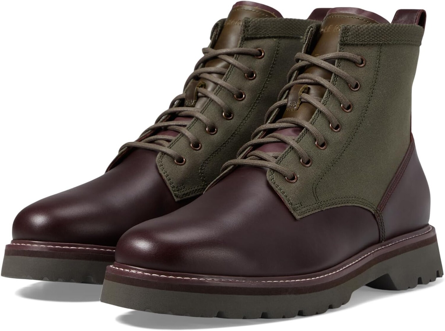 Ботинки на шнуровке American Classics Plain Toe Boot Waterproof Cole Haan, цвет Bloodstone/Deep Olive Wax Canvas Waterproof
Ботинки на шнуровке American Classics Plain Toe Boot Waterproof Cole Haan, цвет Bloodstone/Deep Olive Wax Canvas Waterproof