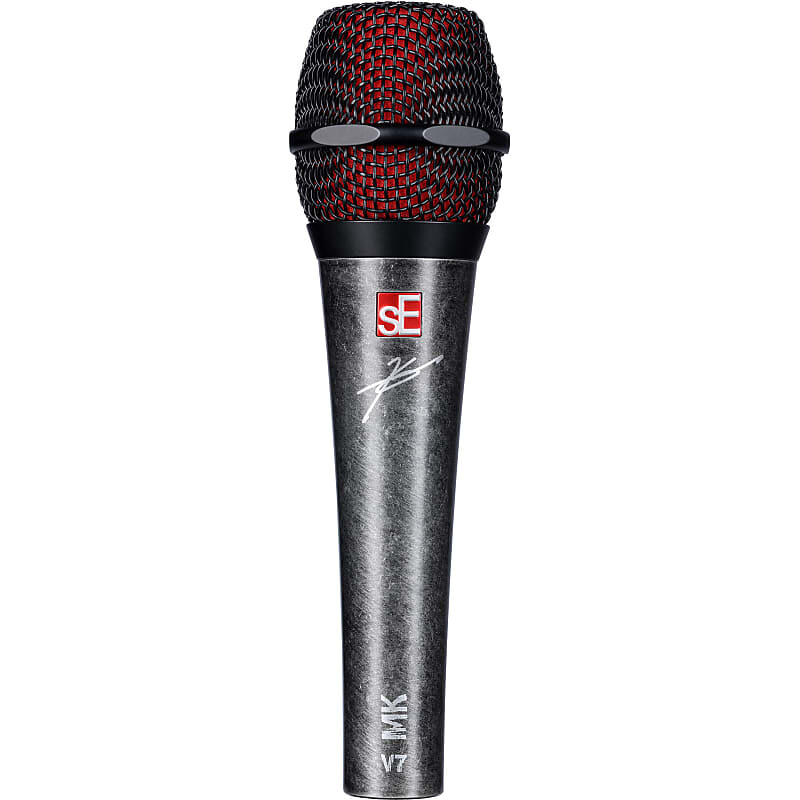 Динамический вокальный микрофон sE Electronics V7-MK Myles Kennedy Signature Handheld Supercardioid Dynamic Microphone
Динамический вокальный микрофон sE Electronics V7-MK Myles Kennedy Signature Handheld Supercardioid Dynamic Microphone