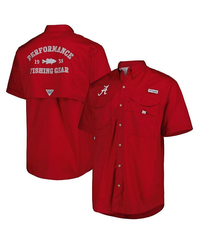 Мужская рубашка на пуговицах Crimson Alabama Crimson Tide Bonehead Columbia, красный
Мужская рубашка на пуговицах Crimson Alabama Crimson Tide Bonehead Columbia, красный