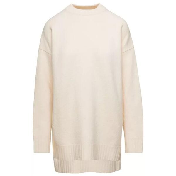 Свитер oversized white crewneck sweater with shorter hem Jil Sander, мультиколор
Свитер oversized white crewneck sweater with shorter hem Jil Sander, мультиколор