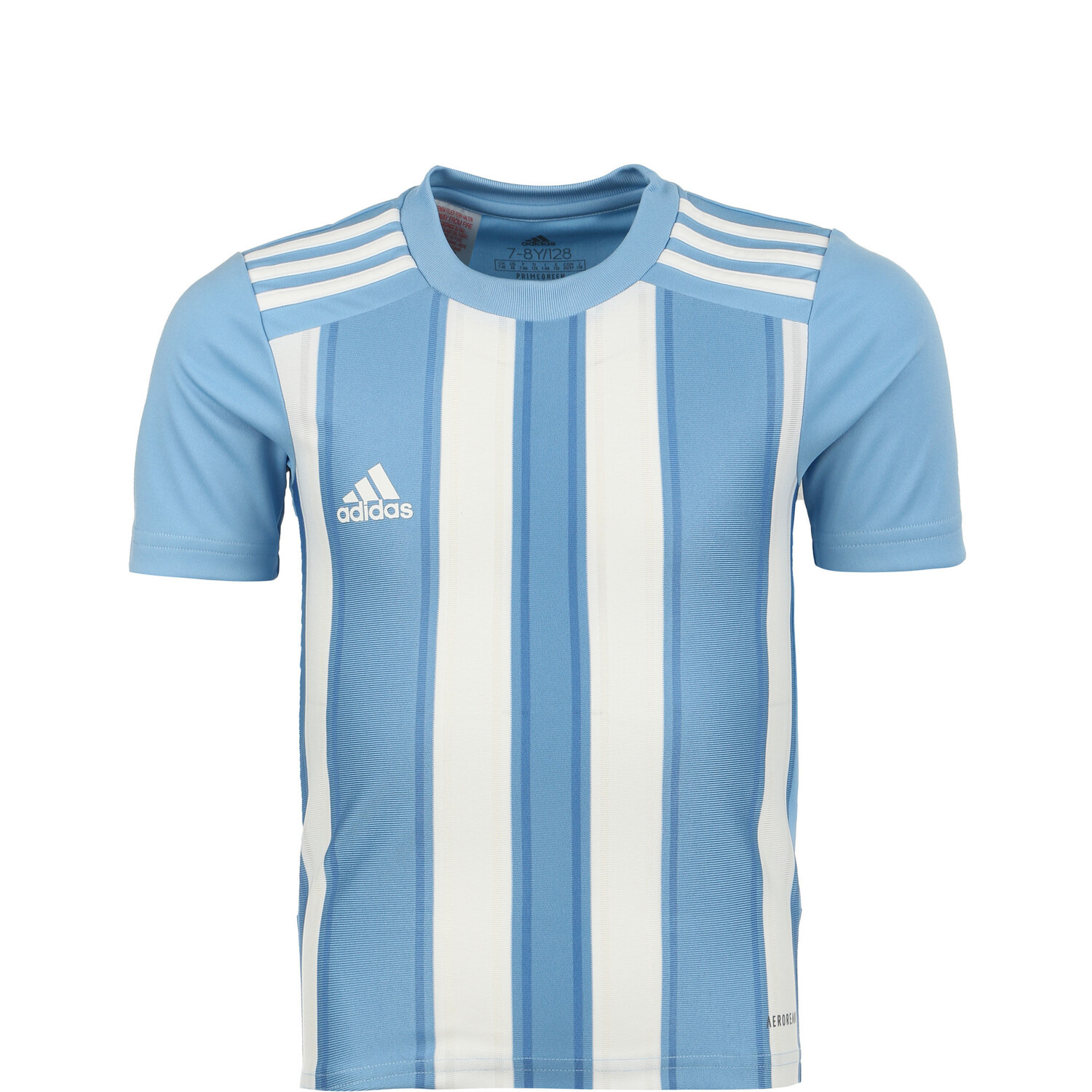 Спортивная футболка adidas Performance Fußballtrikot Striped 21, цвет hellblau/weiß
Спортивная футболка adidas Performance Fußballtrikot Striped 21, цвет hellblau/weiß