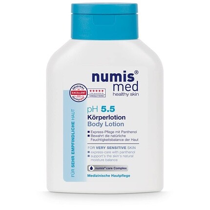 Numis Med Body Lotion pH 5,5 Успокаивающий лосьон для очень чувствительной кожи 200мл
Numis Med Body Lotion pH 5,5 Успокаивающий лосьон для очень чувствительной кожи 200мл