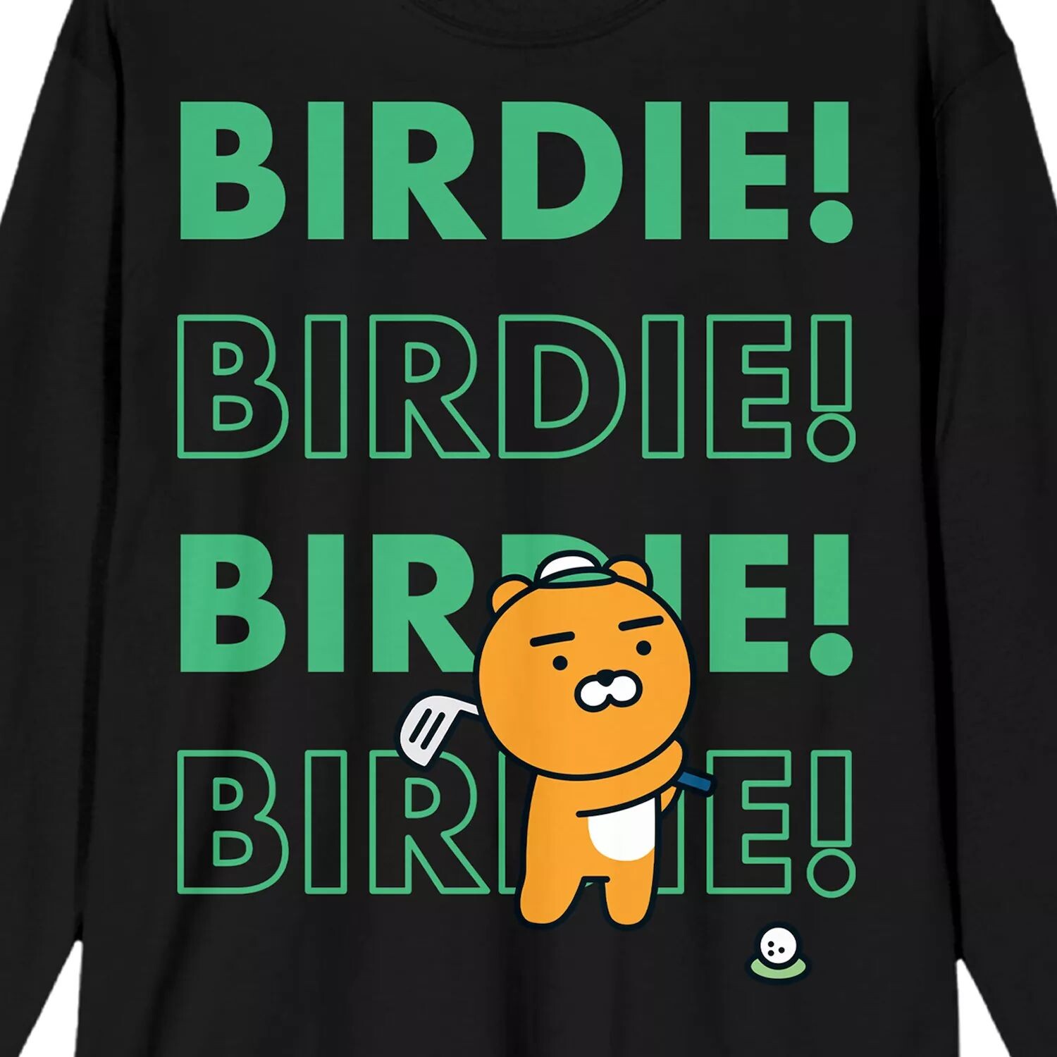 Мужская футболка Kakao Friends Ryan Birdie с длинными рукавами и рисунком Licensed Character
Мужская футболка Kakao Friends Ryan Birdie с длинными рукавами и рисунком Licensed Character