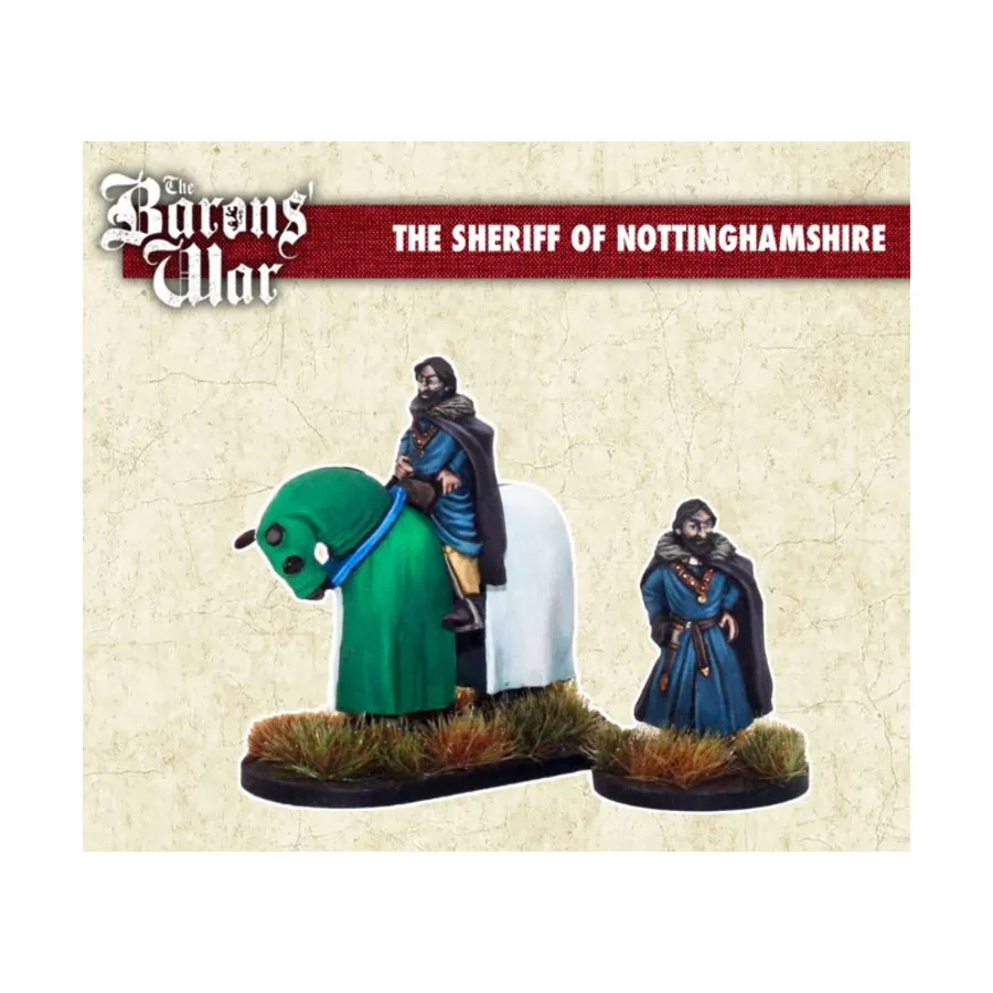 Филипп Марк, шериф Ноттингемшира, Historical Miniatures (28mm) (Footsore Miniatures & Games)
Филипп Марк, шериф Ноттингемшира, Historical Miniatures (28mm) (Footsore Miniatures & Games)