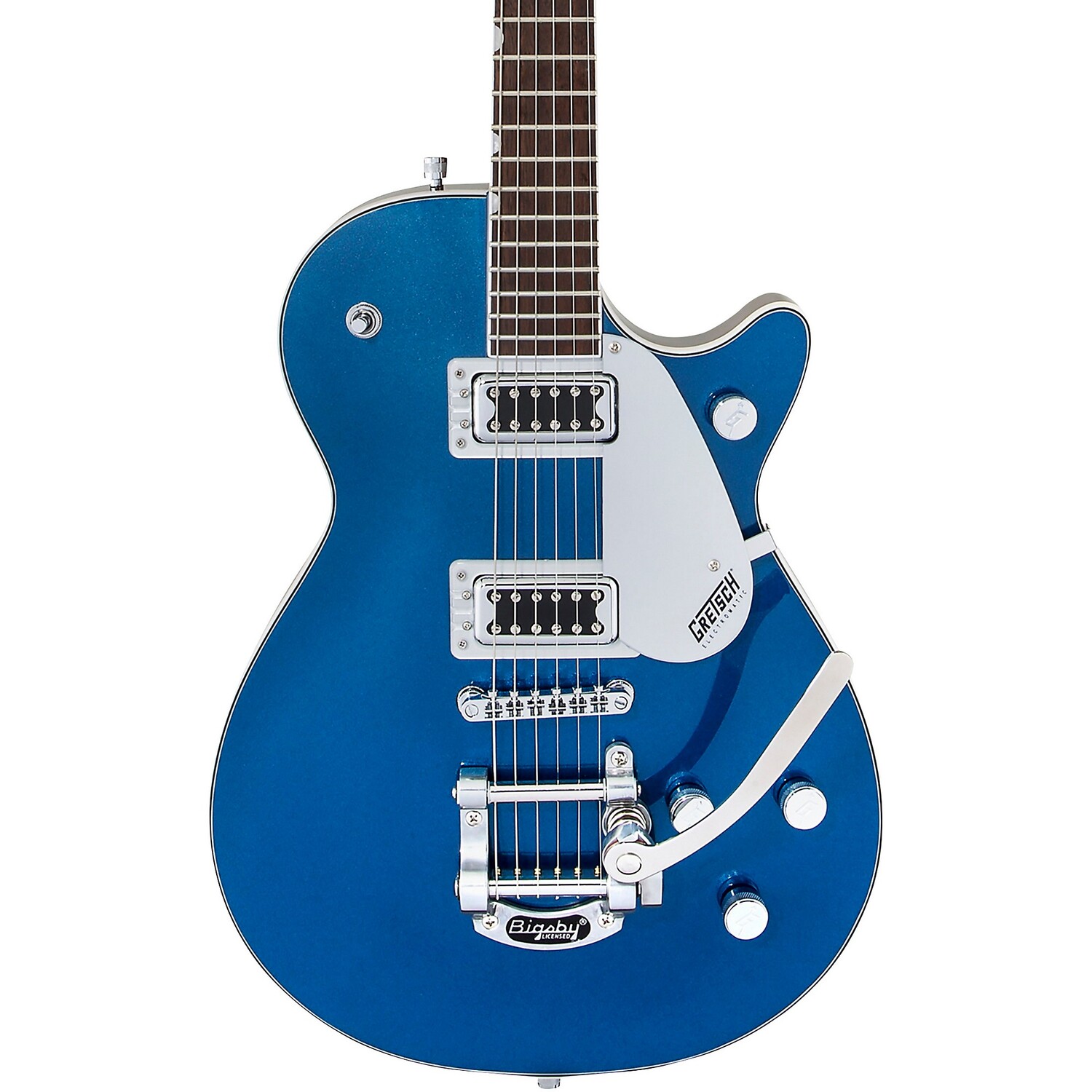 Gretsch Guitars G5230T Electromatic Jet FT Single-Cut With Bigsby Электрогитара Алеутский синий
Gretsch Guitars G5230T Electromatic Jet FT Single-Cut With Bigsby Электрогитара Алеутский синий