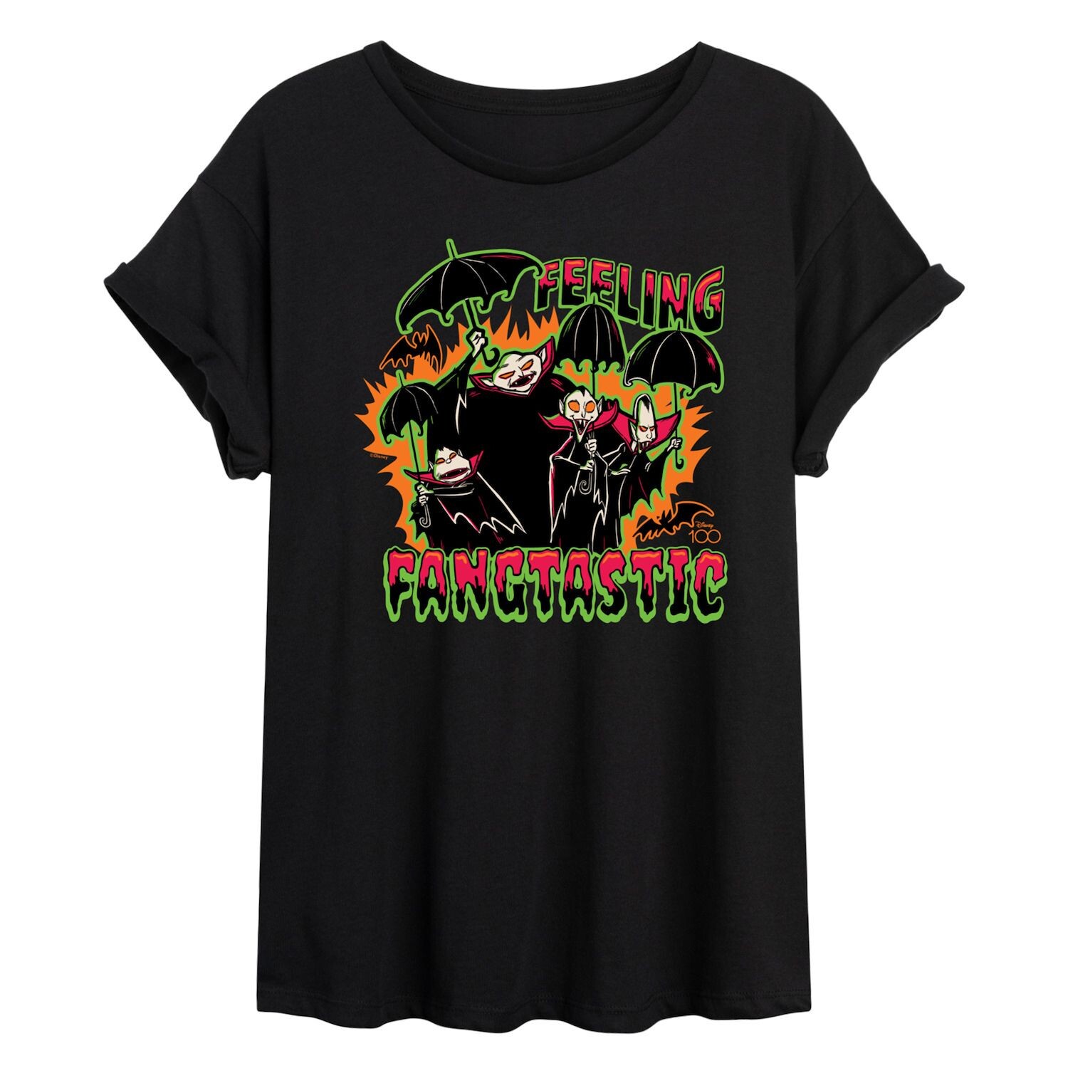 Футболка Disney 100 Juniors Feeling Fangtastic с струящимся рисунком Licensed Character
Футболка Disney 100 Juniors Feeling Fangtastic с струящимся рисунком Licensed Character