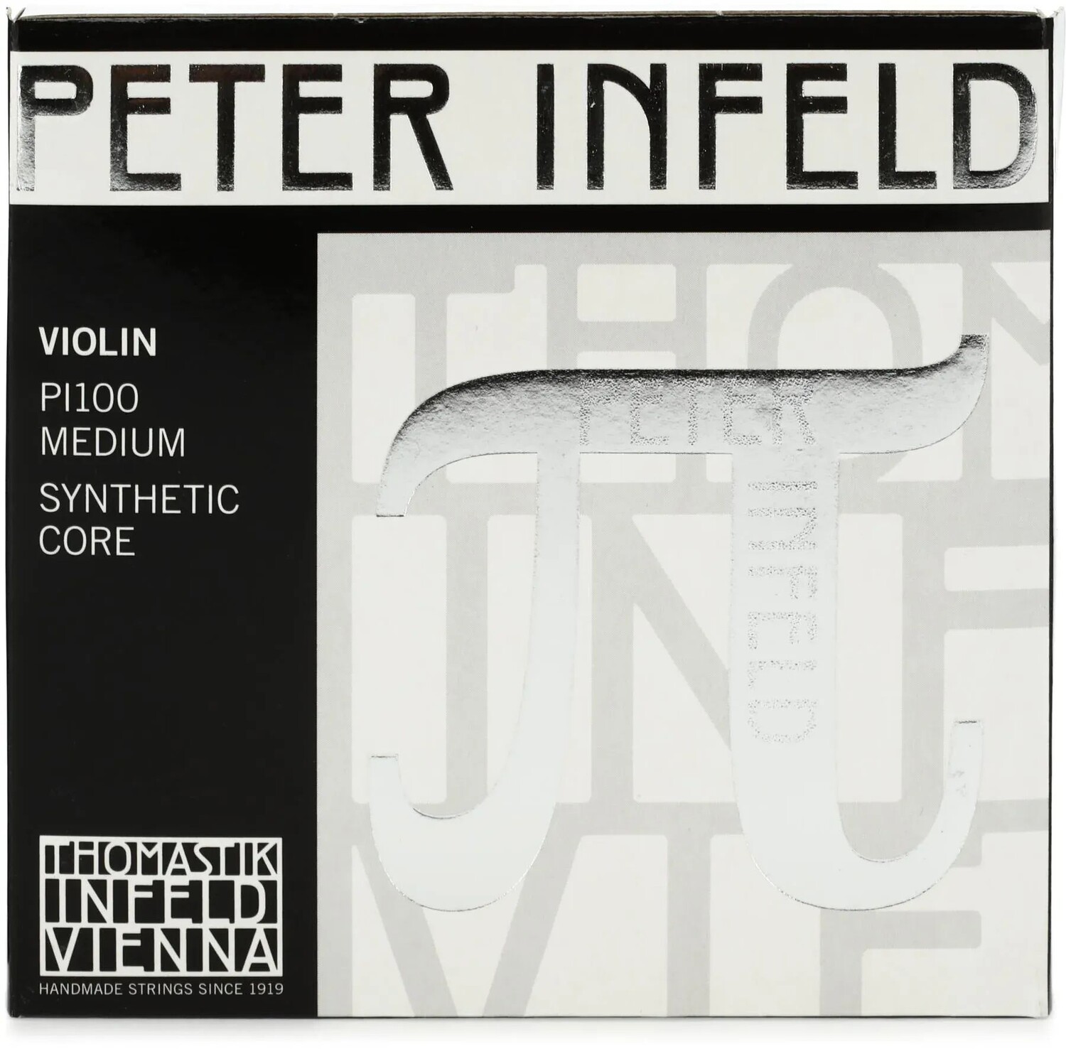Thomastik-Infeld PI100 Набор струн для скрипки Peter Infeld - размер 4/4 с платиновым покрытием E
Thomastik-Infeld PI100 Набор струн для скрипки Peter Infeld - размер 4/4 с платиновым покрытием E