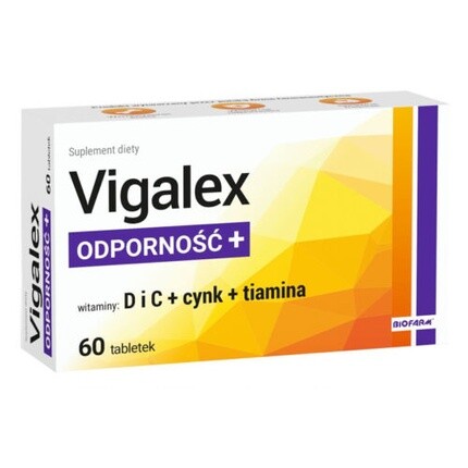 VIGALEX D3 2000 Витамин D Цинк Тиамин Иммунная система Зубные кости 60 таблеток Biofarm
VIGALEX D3 2000 Витамин D Цинк Тиамин Иммунная система Зубные кости 60 таблеток Biofarm