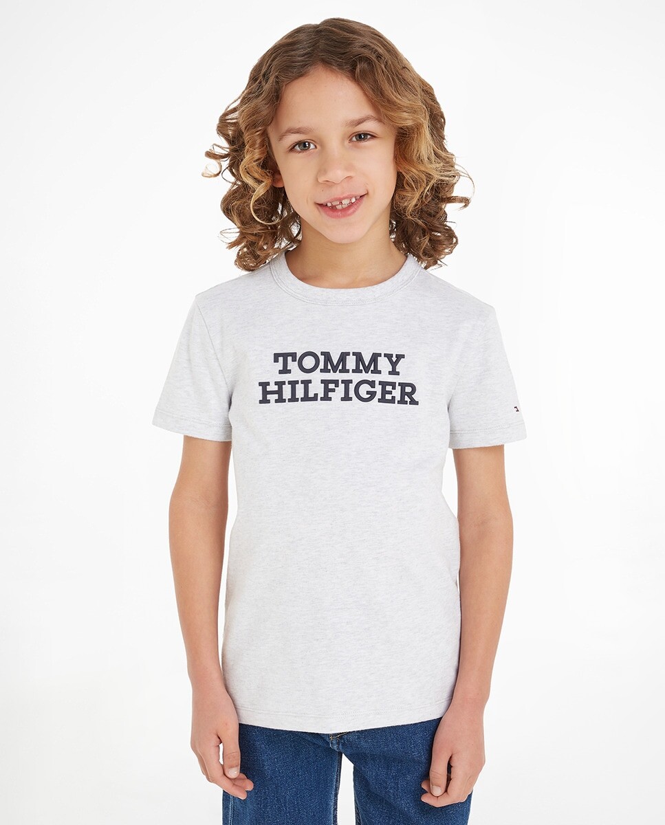 Футболка для мальчика с круглым вырезом и короткими рукавами Tommy Hilfiger, серый
Футболка для мальчика с круглым вырезом и короткими рукавами Tommy Hilfiger, серый