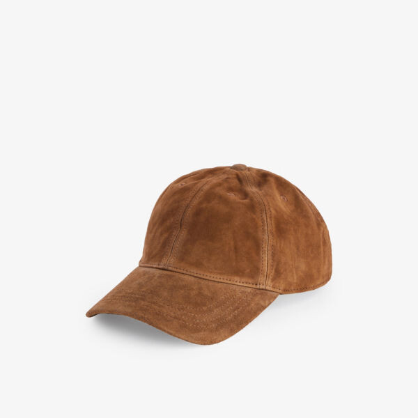 Кожаная бейсболка с изогнутым козырьком и нашивкой-логотипом Polo Ralph Lauren, цвет smith brown
Кожаная бейсболка с изогнутым козырьком и нашивкой-логотипом Polo Ralph Lauren, цвет smith brown