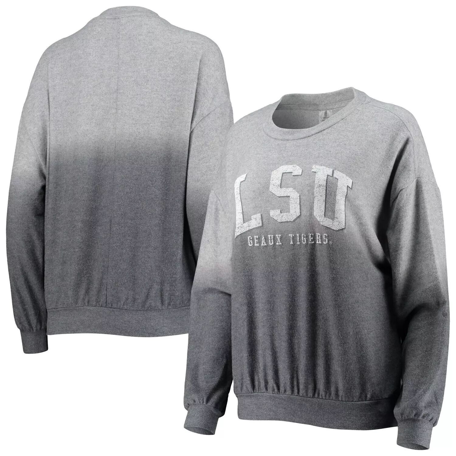 Женский пуловер Gameday Couture темно-серого цвета LSU Tigers Slow Fade Hacci с эффектом омбре, Серый
Женский пуловер Gameday Couture темно-серого цвета LSU Tigers Slow Fade Hacci с эффектом омбре, Серый