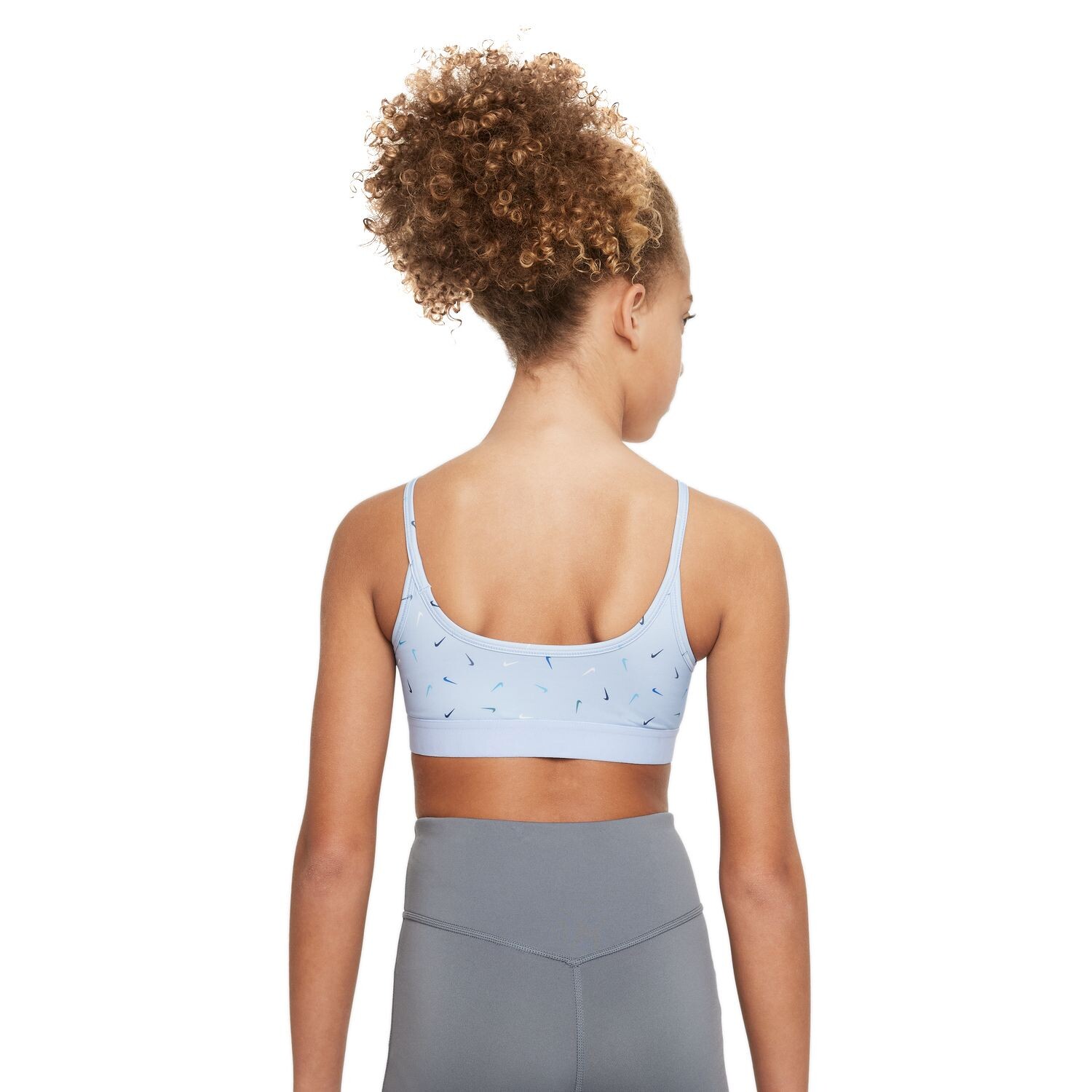 Спортивный бюстгальтер с поддержкой Nike Dri-FIT Trophy Light для девочек 7–16 лет Nike, черный
Спортивный бюстгальтер с поддержкой Nike Dri-FIT Trophy Light для девочек 7–16 лет Nike, черный