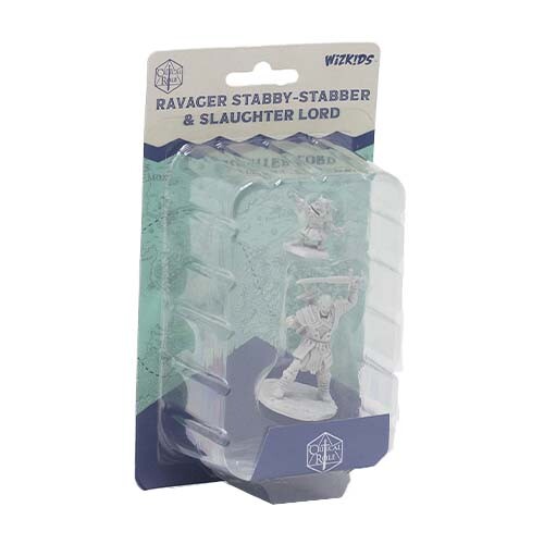 Фигурки Critical Role Unpainted Miniatures: Ravager Stabby-Stabber And Slaughter Lord (Wave 2)
Фигурки Critical Role Unpainted Miniatures: Ravager Stabby-Stabber And Slaughter Lord (Wave 2)