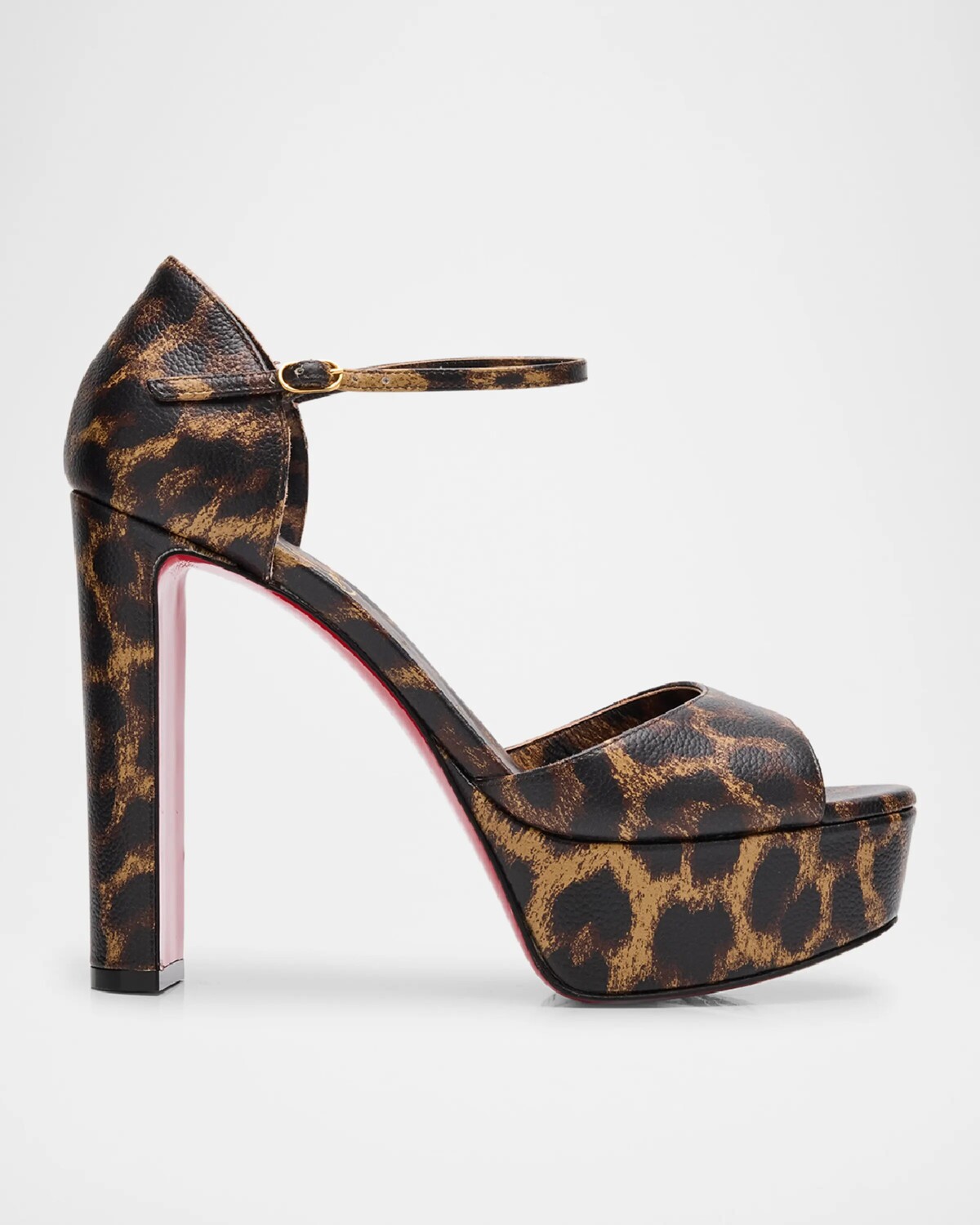Красные босоножки на платформе с леопардовым ремешком на щиколотке Christian Louboutin, цвет Leopard Multi
Красные босоножки на платформе с леопардовым ремешком на щиколотке Christian Louboutin, цвет Leopard Multi