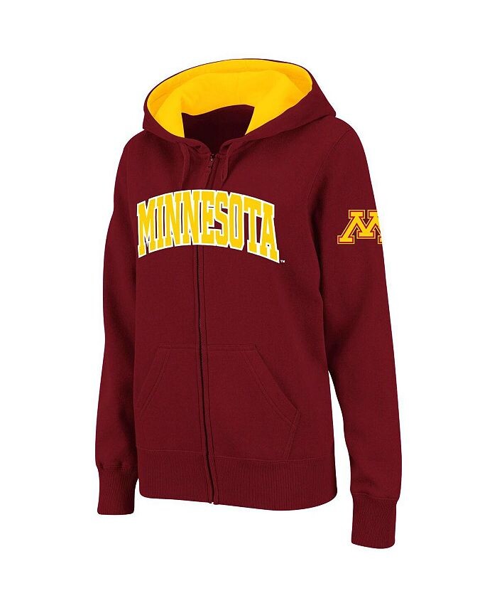 Женская темно-бордовая худи с молнией во всю длину Minnesota Golden Gophers с арочным именем Colosseum, красный
Женская темно-бордовая худи с молнией во всю длину Minnesota Golden Gophers с арочным именем Colosseum, красный