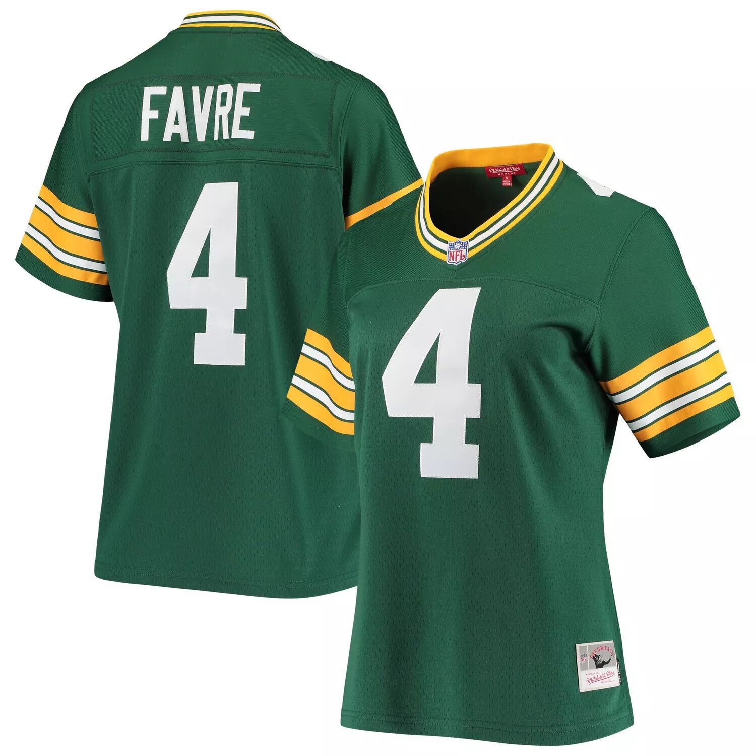 Женская майка игрока Mitchell & Ness Brett Favre Green Green Bay Packers 1996 Legacy Replica Player
Женская майка игрока Mitchell & Ness Brett Favre Green Green Bay Packers 1996 Legacy Replica Player