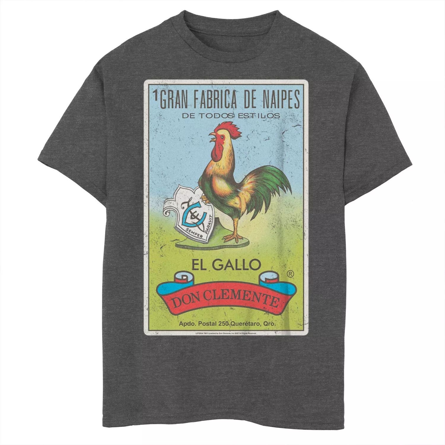 Футболка с плакатом и графическим рисунком Lotería El Gallo для мальчиков 8–20 лет Licensed Character
Футболка с плакатом и графическим рисунком Lotería El Gallo для мальчиков 8–20 лет Licensed Character